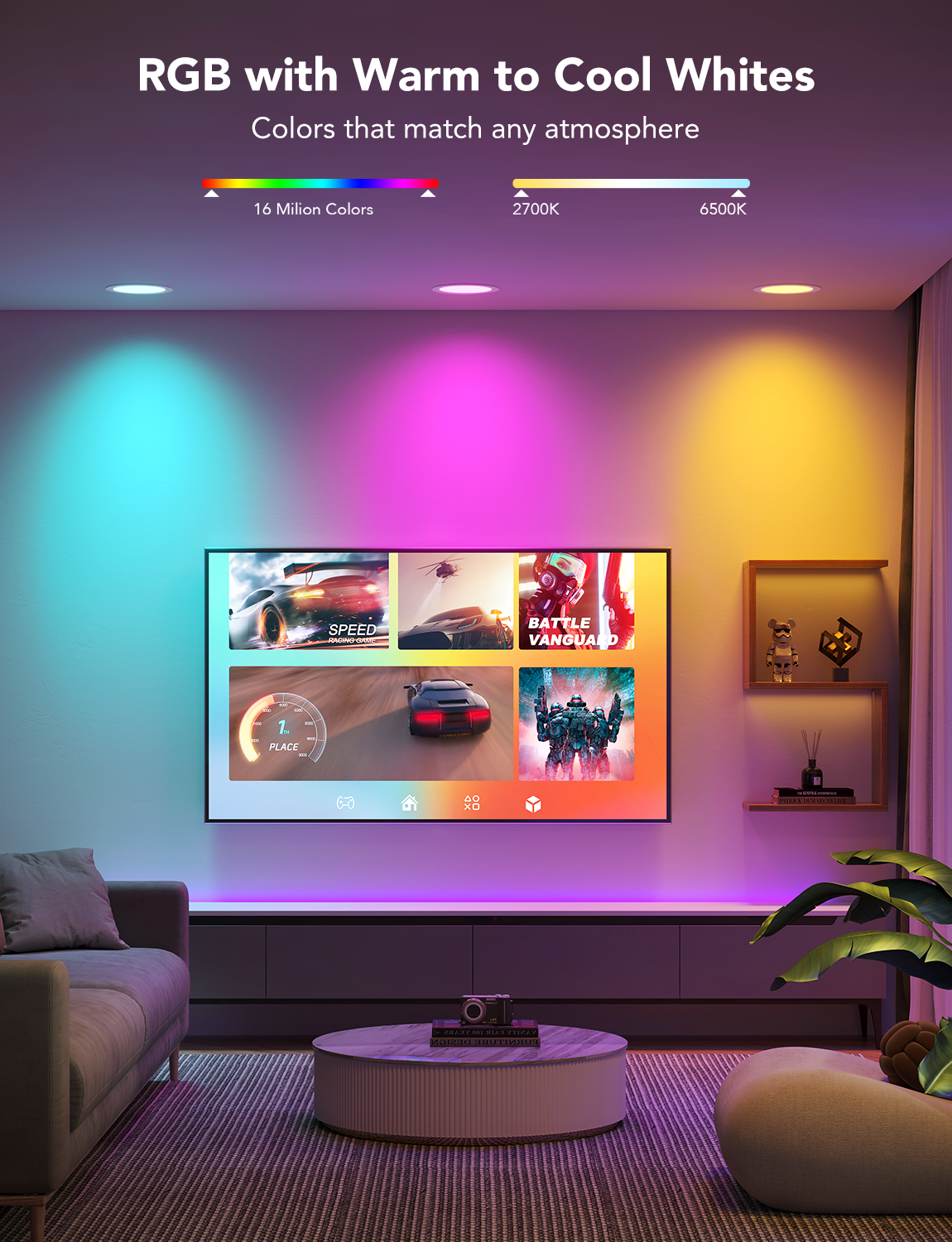 4 Inch Color Changing Recessed Lights ?- Govee LED Downlight - Image 2