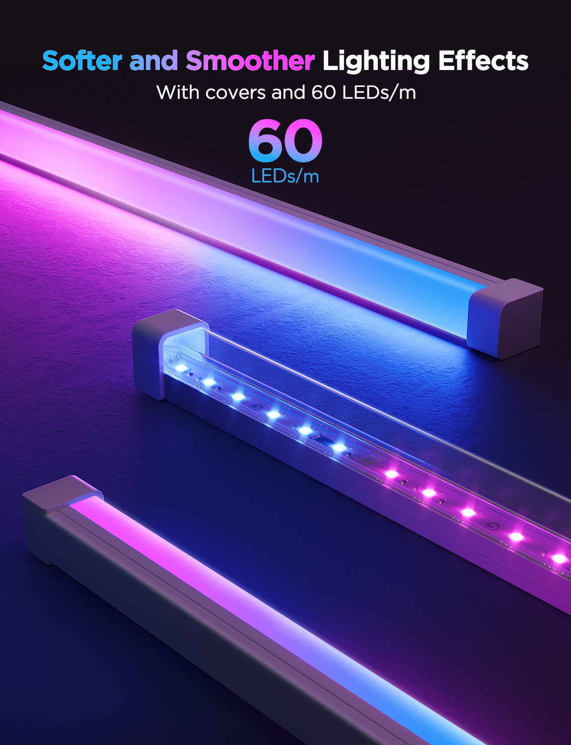 Govee RGBIC LED Strip Lights with Covers - Govee - Image 4