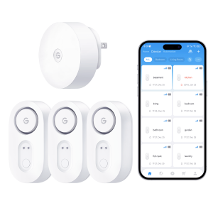 Goveelife Smart Water Leak Detector with Wifi Gateway