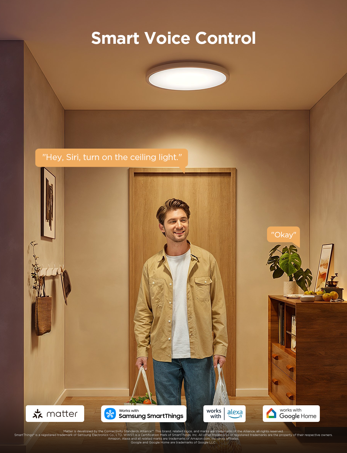 Govee 12-Inch Smart Round & Square Ceiling Lights - Image 6