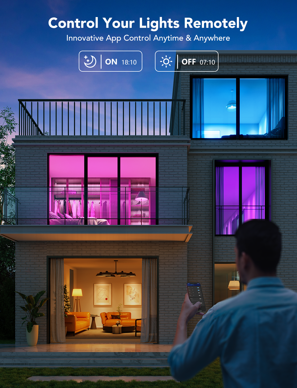 Smart LED Night Light Bulb H600A ?C Warm Lighting - Image 6