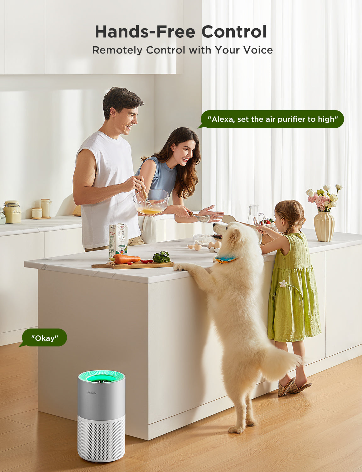 GoveeLife Smart Home Air Purifier 2 Pro | Smart Room Air Purifier - Image 3