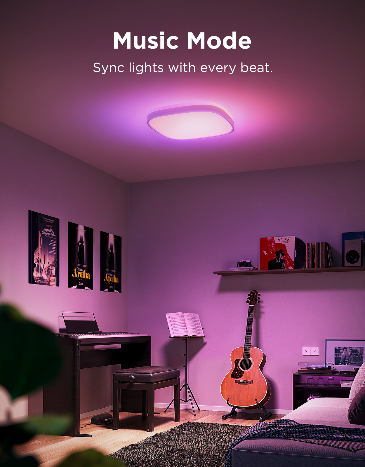Govee 12-Inch Smart Round & Square Ceiling Lights - Image 28