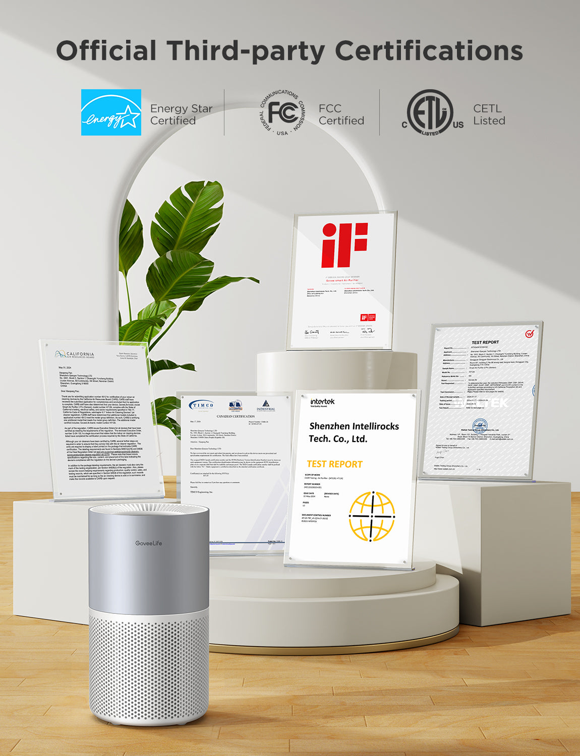 GoveeLife Smart Home Air Purifier 2 Pro | Smart Room Air Purifier - Image 9