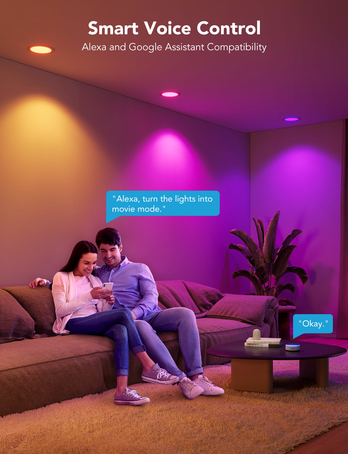 4 Inch Color Changing Recessed Lights ?- Govee LED Downlight - Image 6
