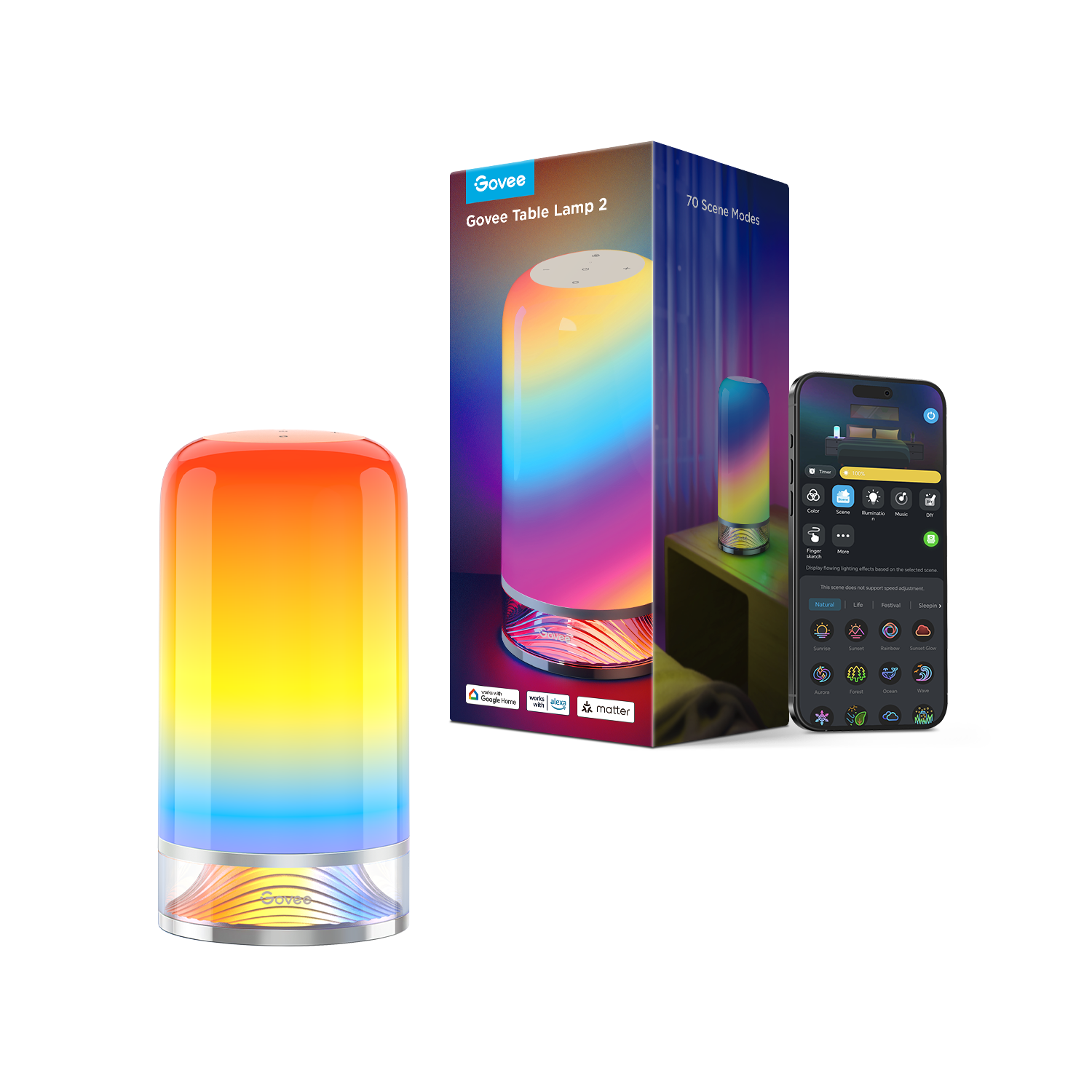 Govee LED Table Lamp 2: Dimmable Touch Lamps