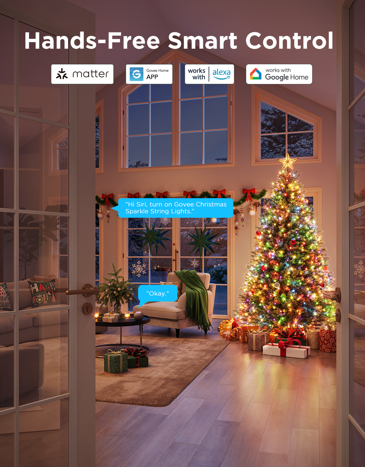 Govee Christmas Sparkle String Lights - Image 9