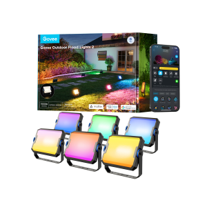 Govee Outdoor LED Flood Lights 2 - Bright, Waterproof, With Smart Control
