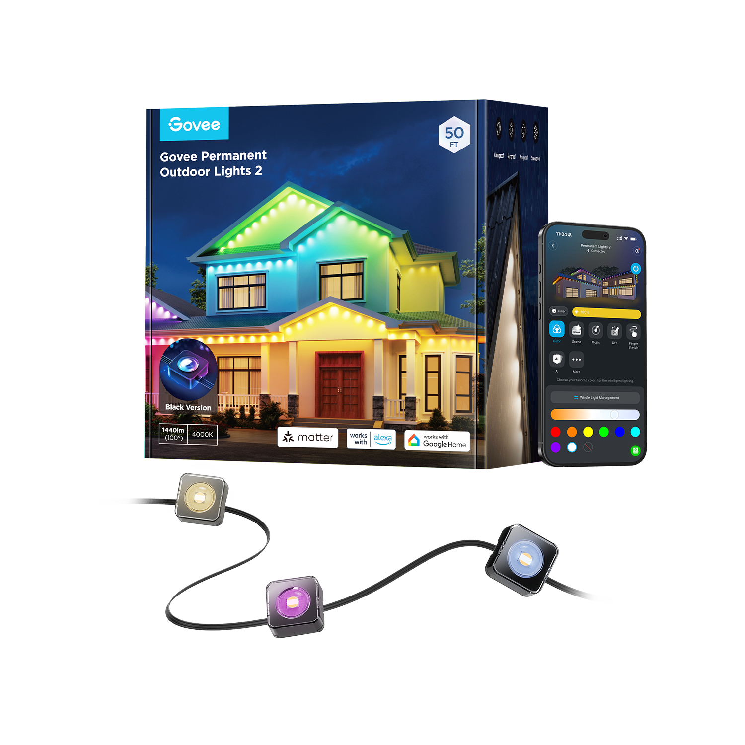 Govee Permanent Outdoor Lights 2 for Christmas Holidays - Image 32