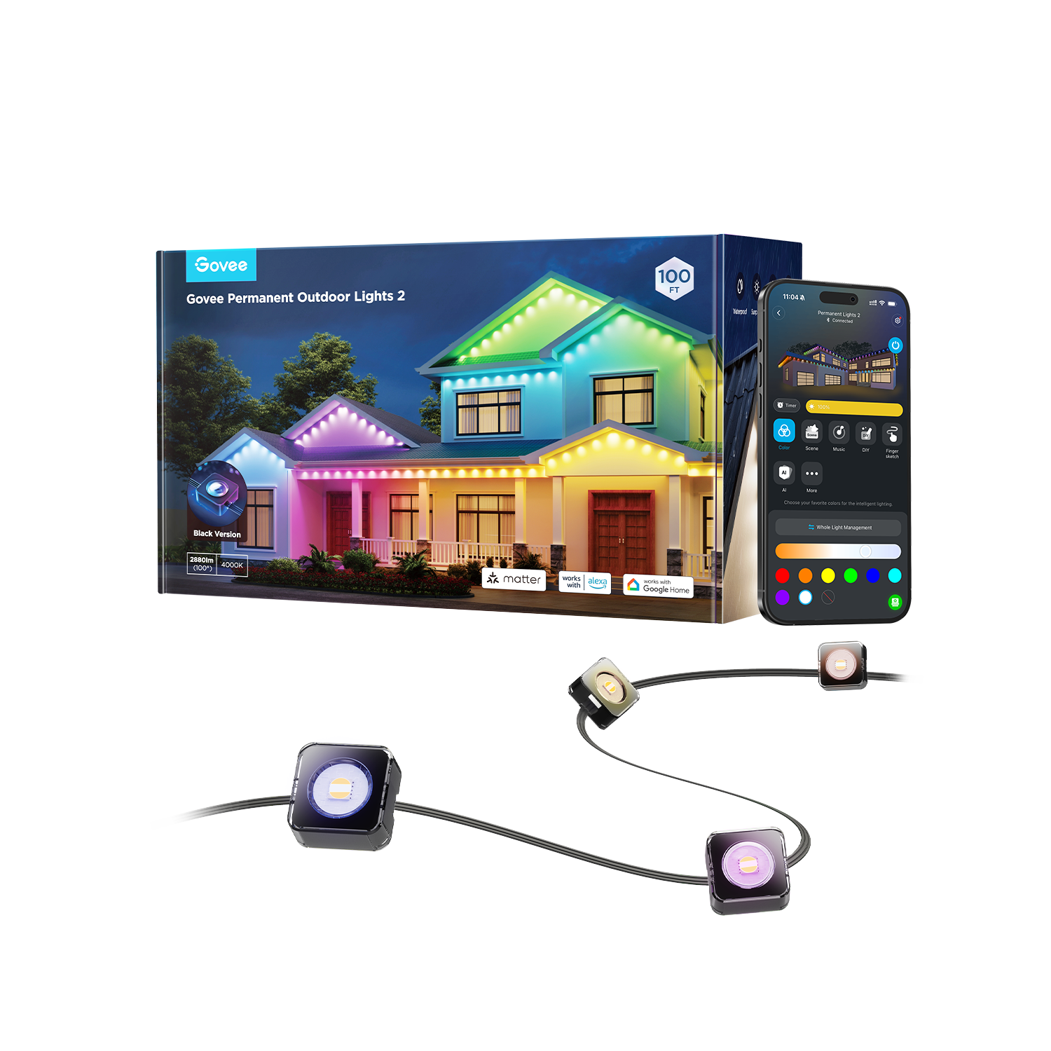 Govee Permanent Outdoor Lights 2 for Christmas Holidays - Image 23