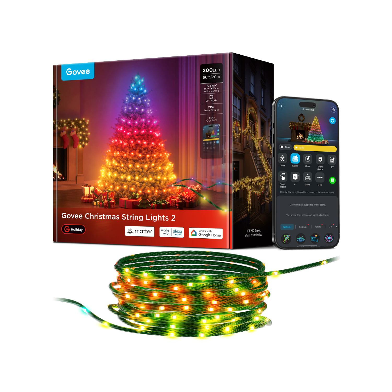Govee Christmas String Lights 2 - Image 7