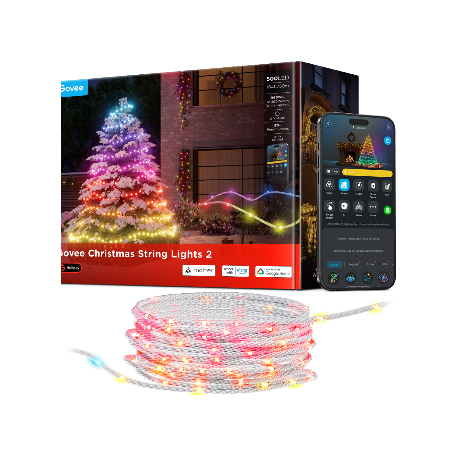 Govee Christmas String Lights 2 - Image 12
