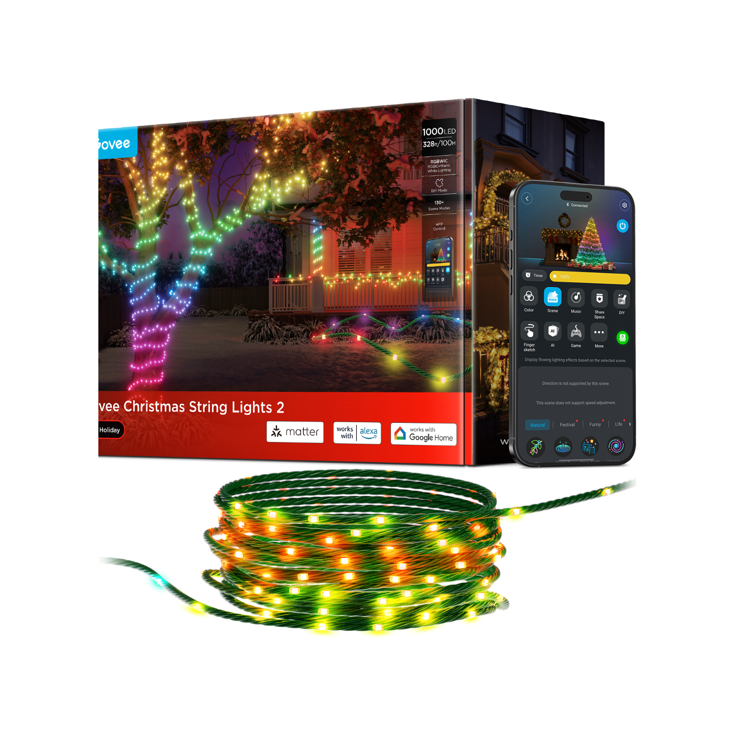 Govee Christmas String Lights 2 - Image 9
