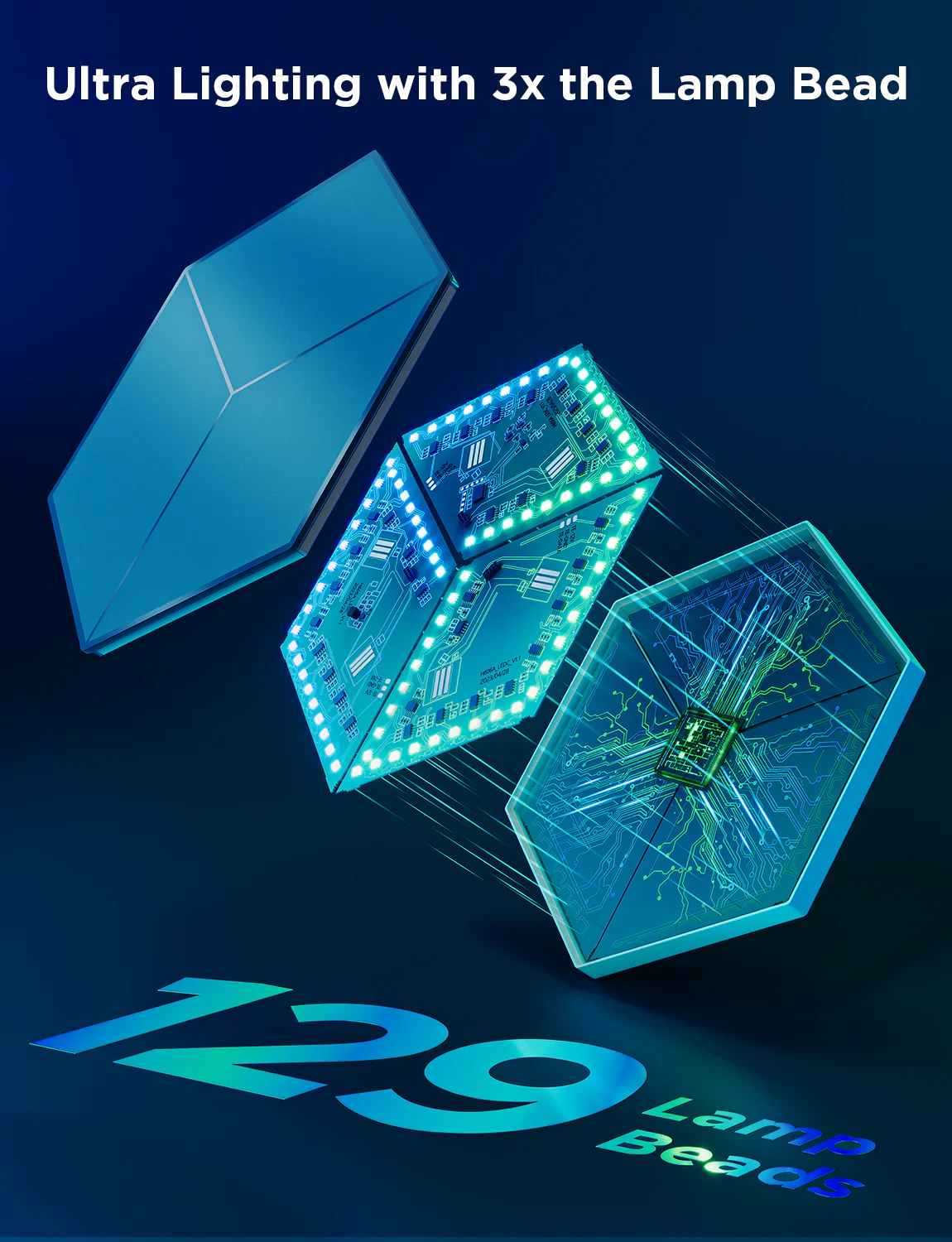 Govee Glide Hexagon Light Panels Ultra - Govee - Image 7