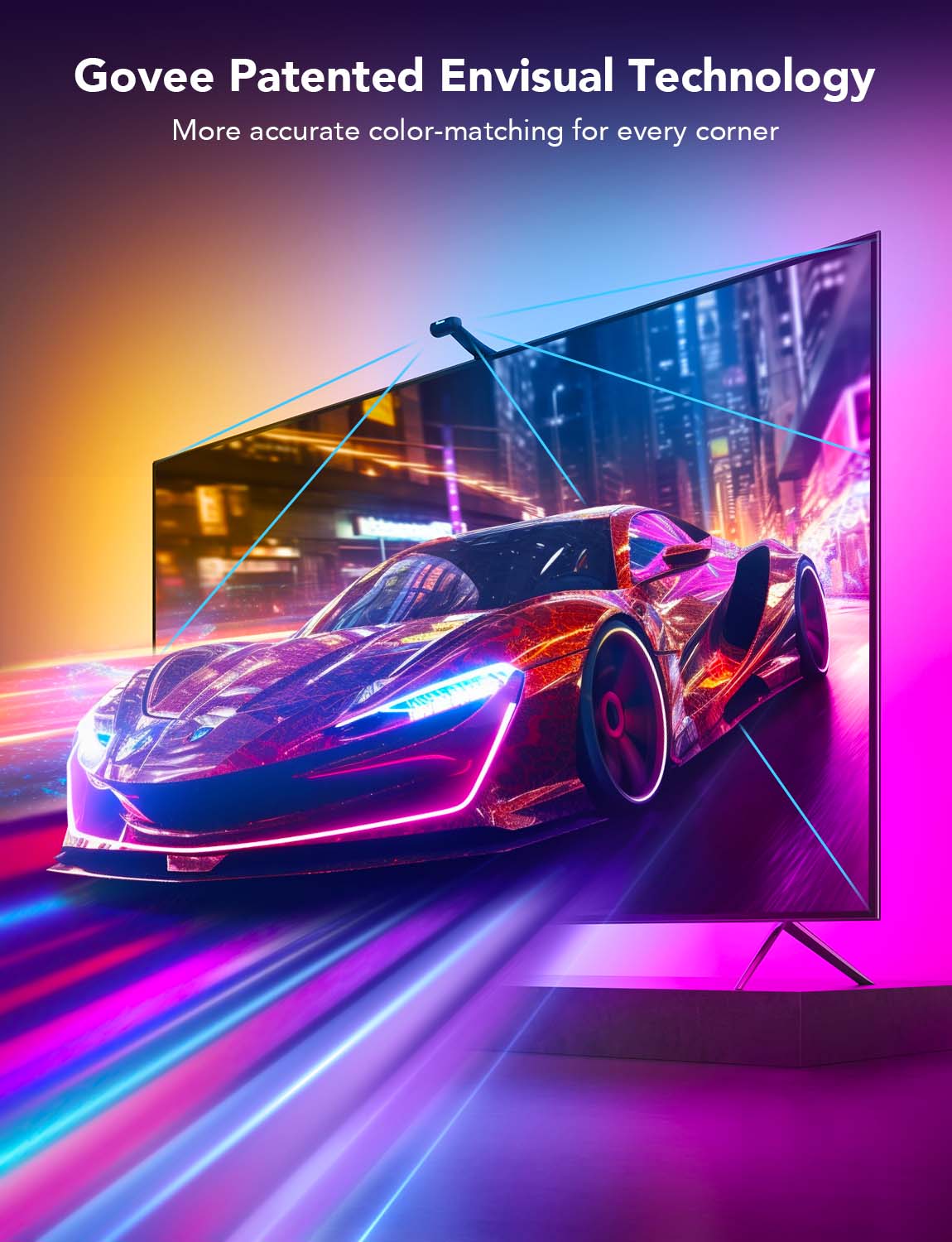 Govee Envisual TV LED Backlight T2 with Dual Cameras - Image 23