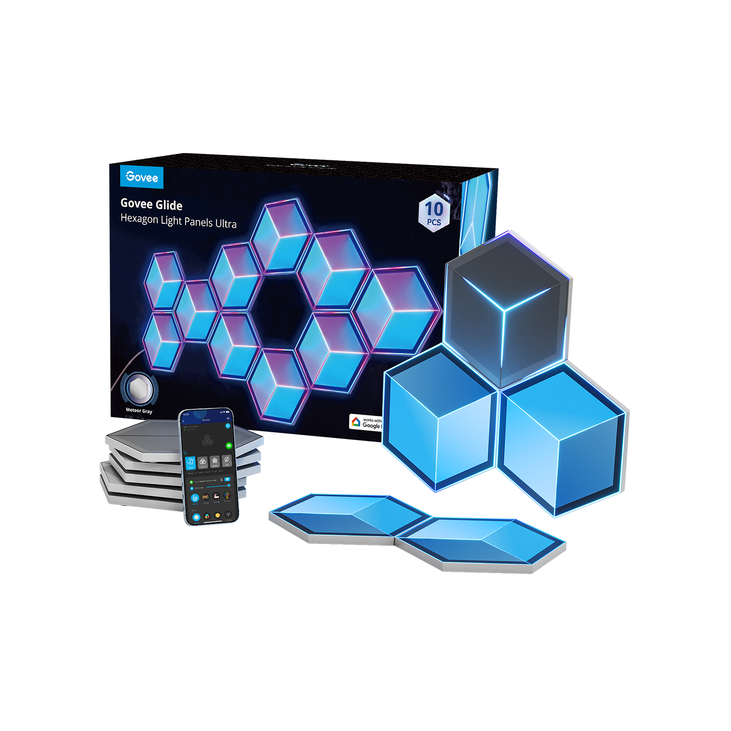 Govee Glide Hexagon Light Panels Ultra - Govee