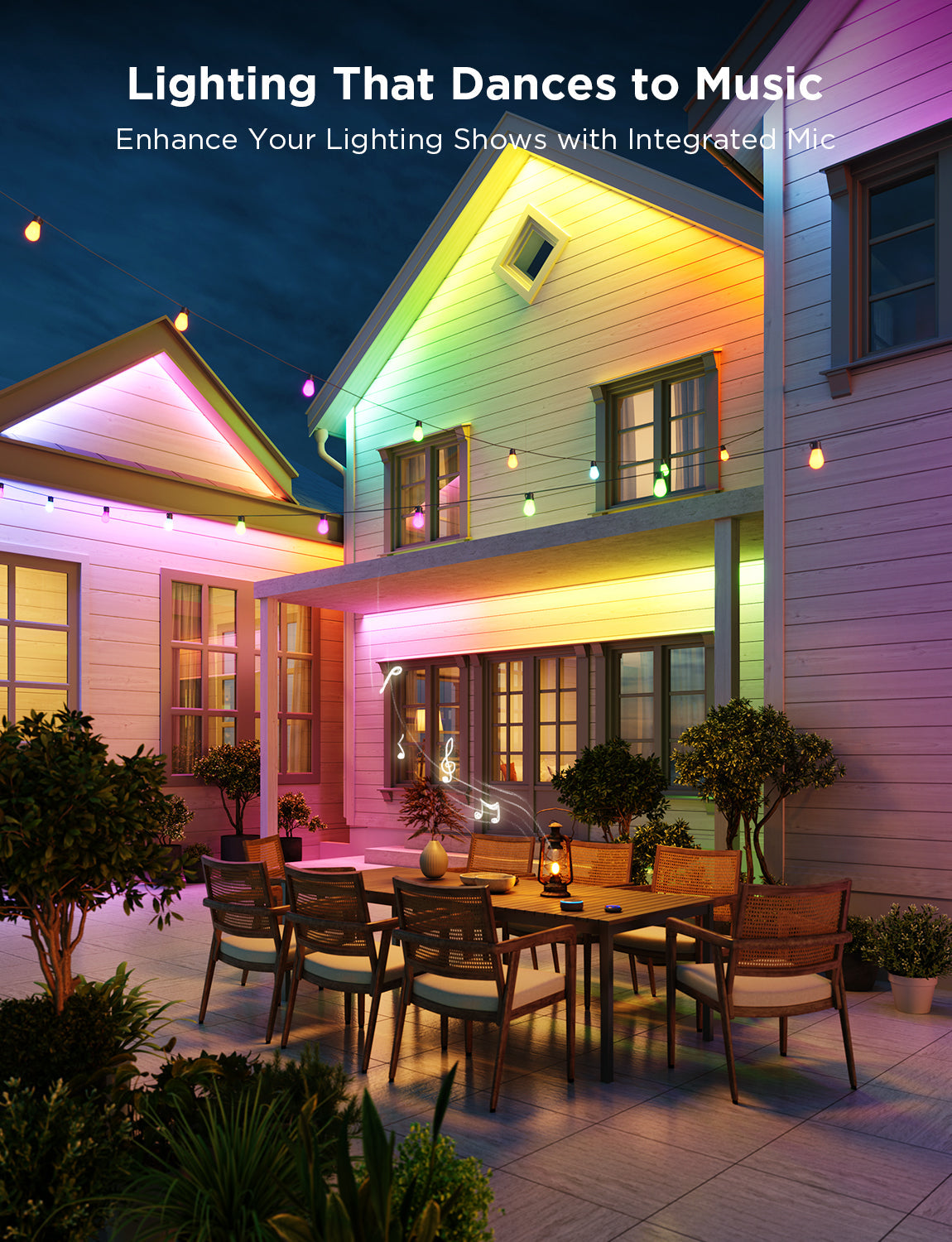 Govee Wi-Fi RGBIC Outdoor Strip Lights - Image 16