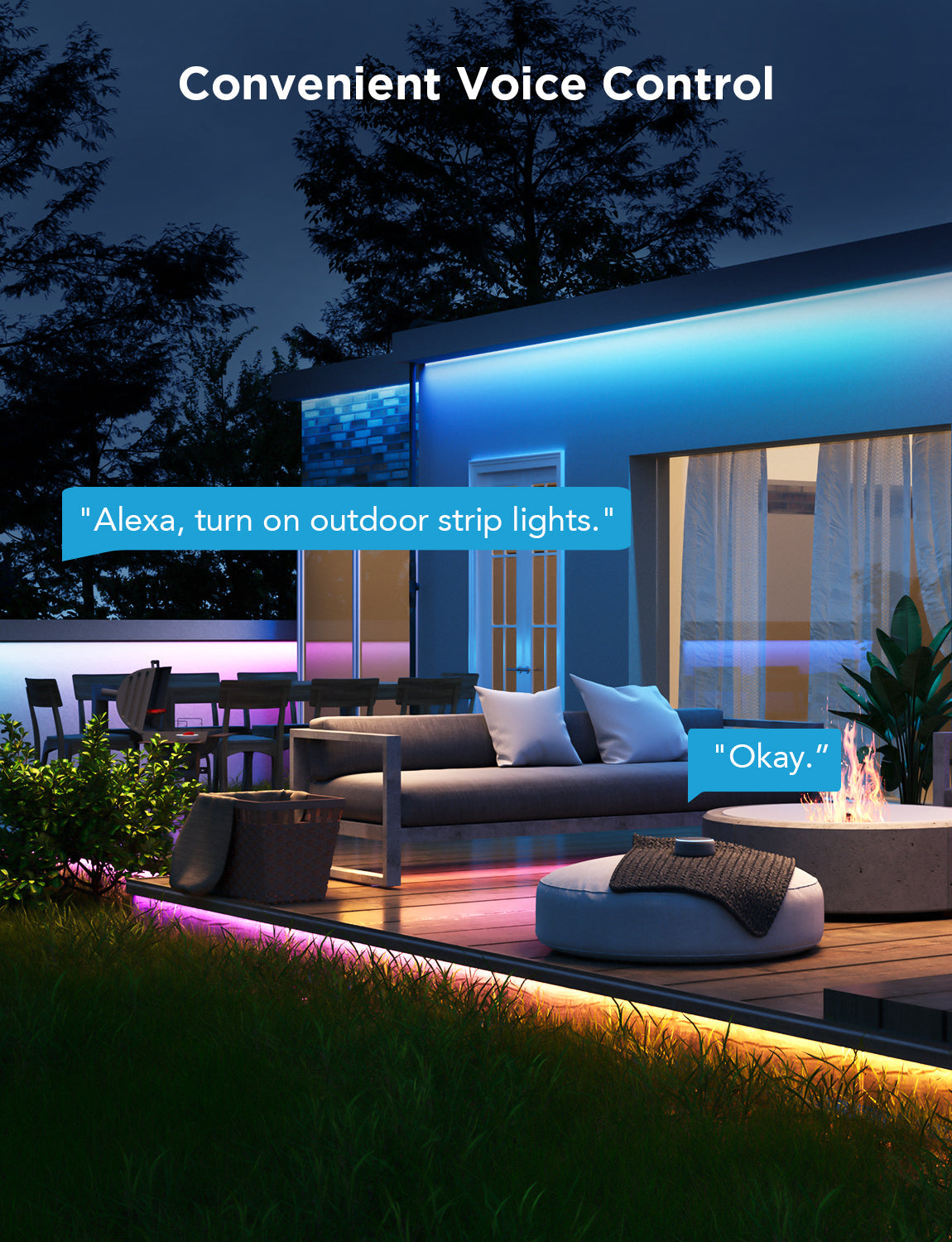 Govee Wi-Fi RGBIC Outdoor Strip Lights - Image 13