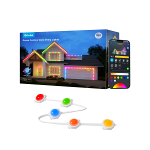 Govee Outdoor LED String Lights: Waterproof Patio Lights, 16M Colors