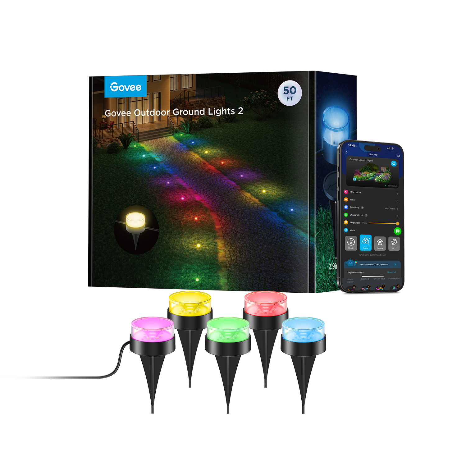 Govee Outdoor Ground Lights 2 - Govee