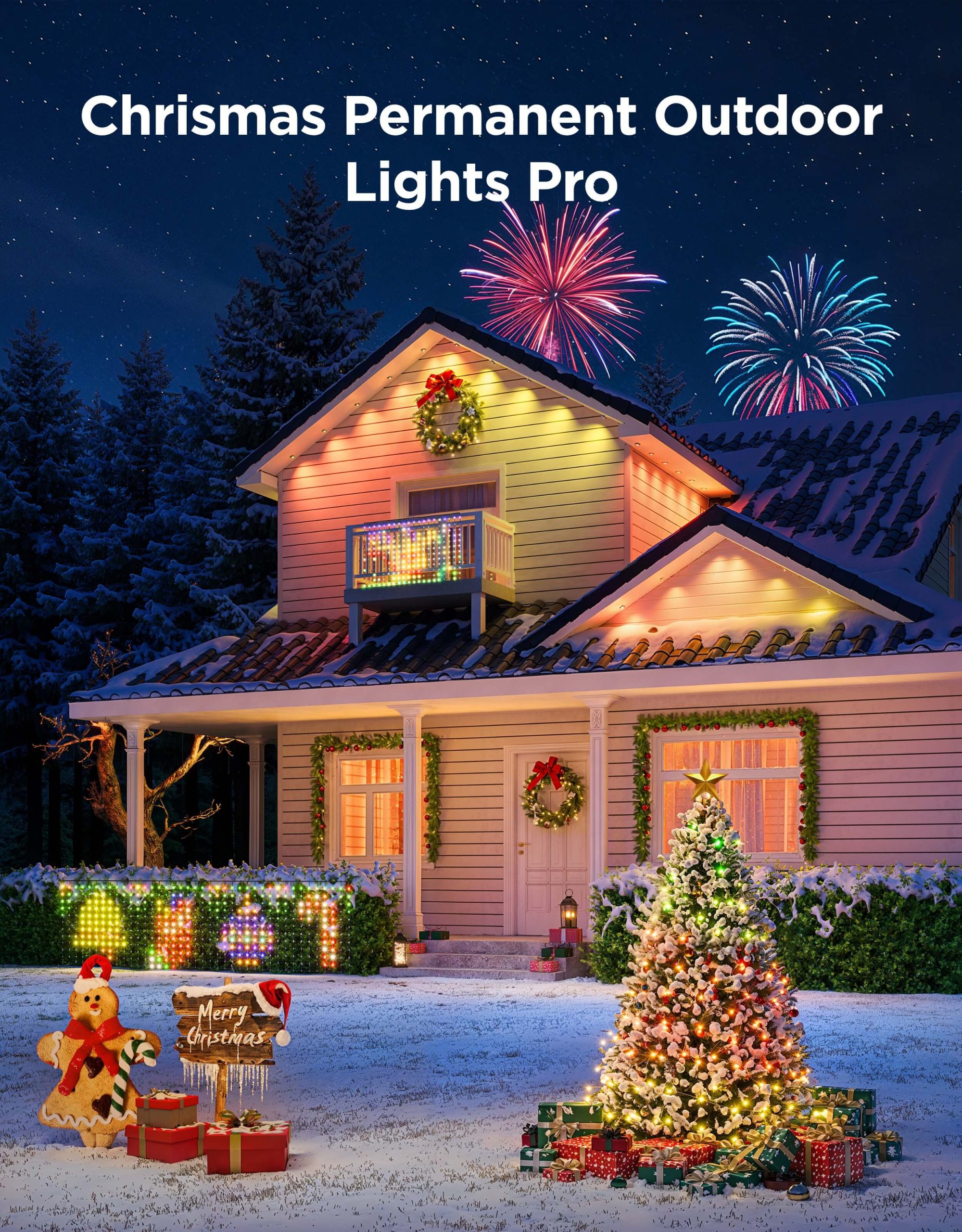 Govee Permanent Outdoor Lights Pro, 100ft with 60 Lights - Image 27