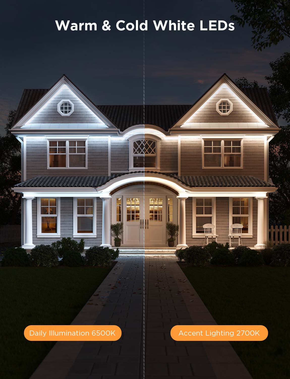 Govee RGBICWW Outdoor LED Strip Lights - Image 21