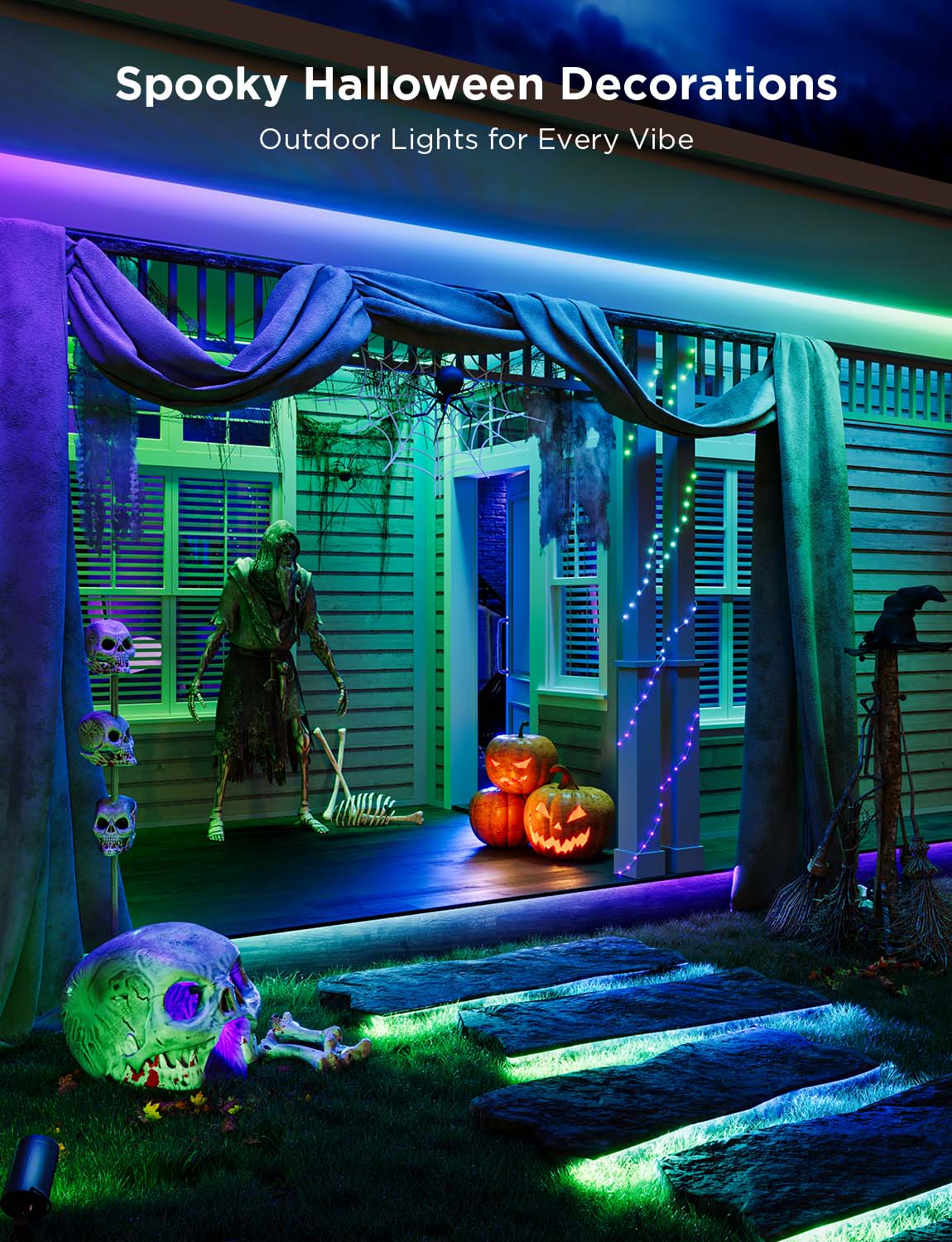 Govee RGBICWW Outdoor LED Strip Lights - Image 8