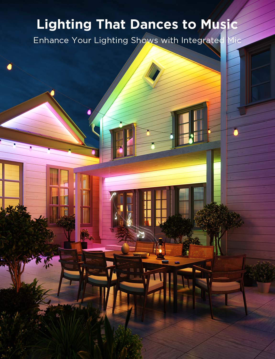 Govee RGBICWW Outdoor LED Strip Lights - Image 14