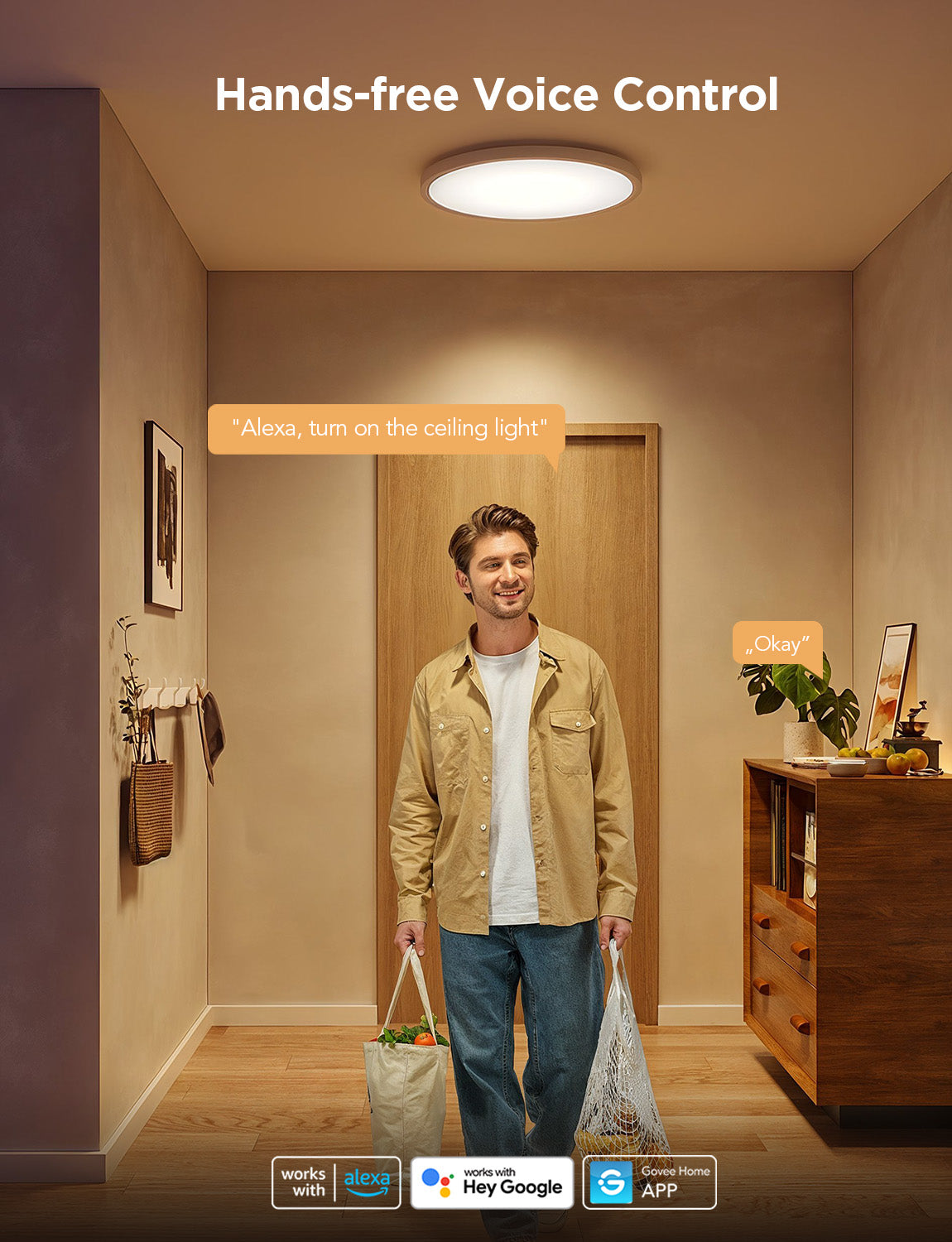 Govee 12-Inch Smart Round & Square Ceiling Lights - Image 17