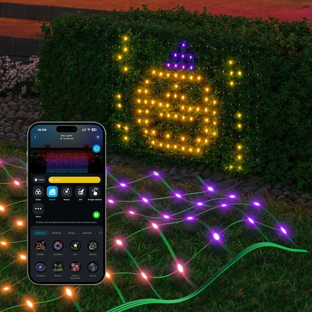 Govee Net Lights ?C LED Net Lights for Bushes & Outdoor Decor - Image 3
