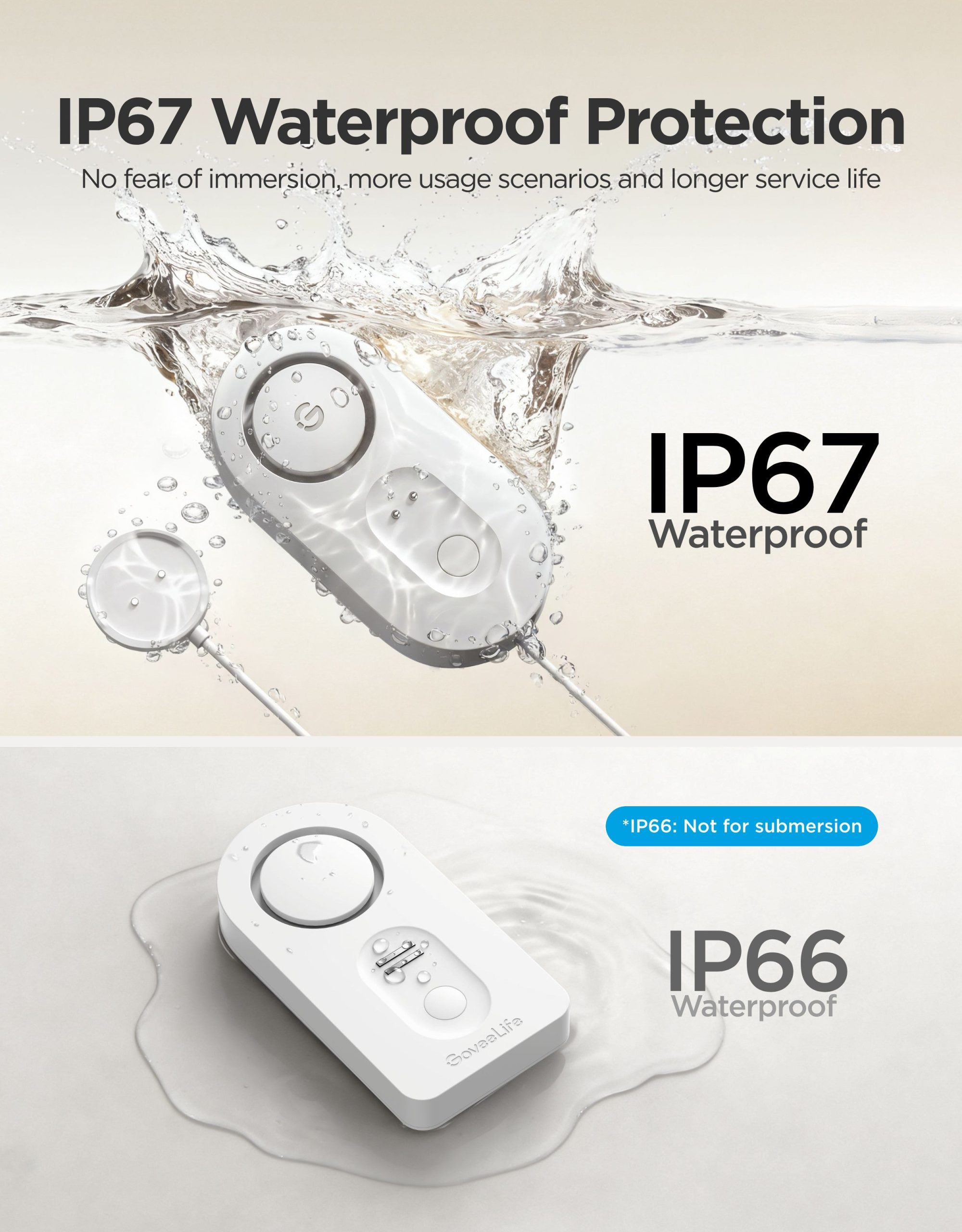 GoveeLife Water Leak Detector 1s With Sensor Cable - Image 7