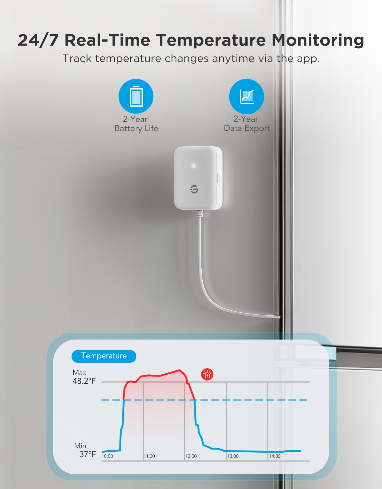 Goveelife Smart Fridge Thermometer R1 Lite - Image 2