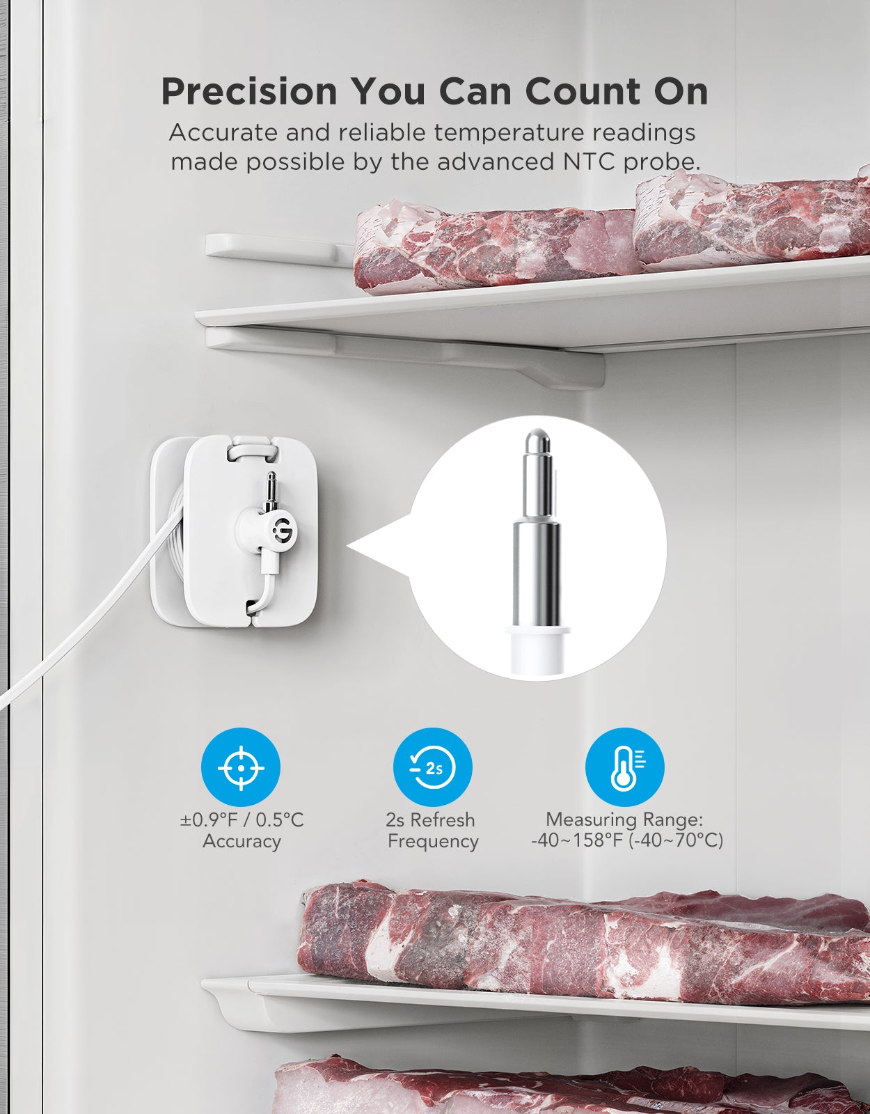 Goveelife Smart Fridge Thermometer R1 Lite - Image 17