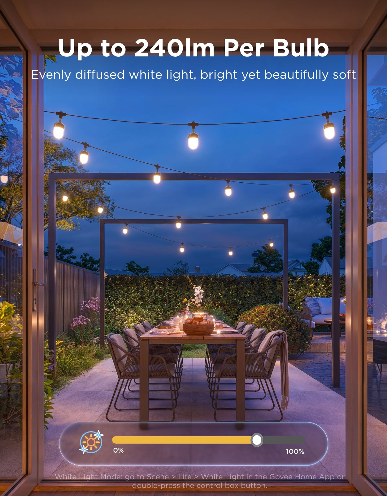 Govee Outdoor Chromatic String Lights - Image 3