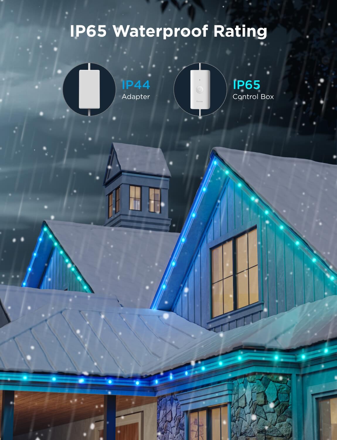 Govee Outdoor LED String Lights: Waterproof Patio Lights, 16M Colors - Image 4