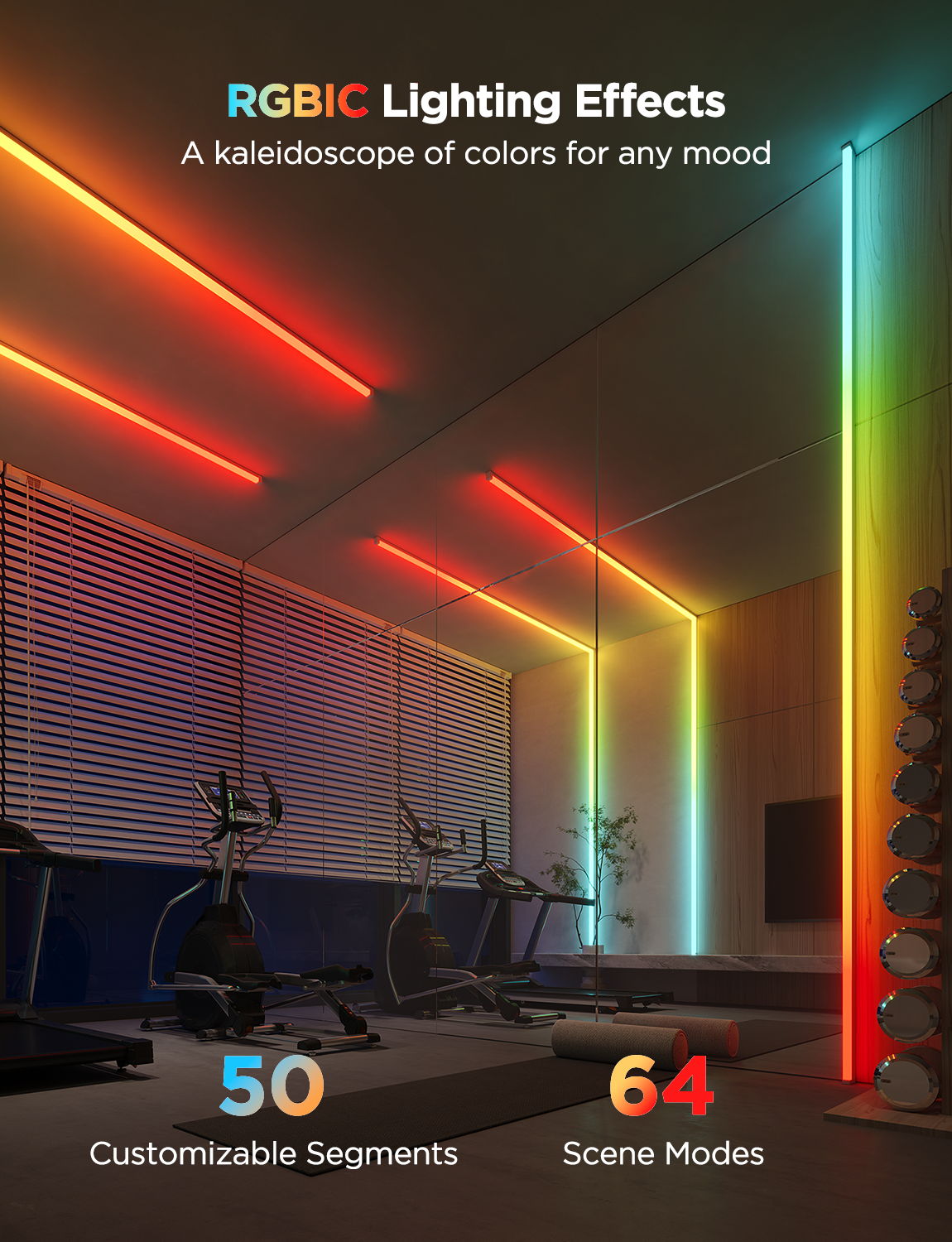 Govee RGBIC LED Strip Lights with Covers - Govee - Image 3