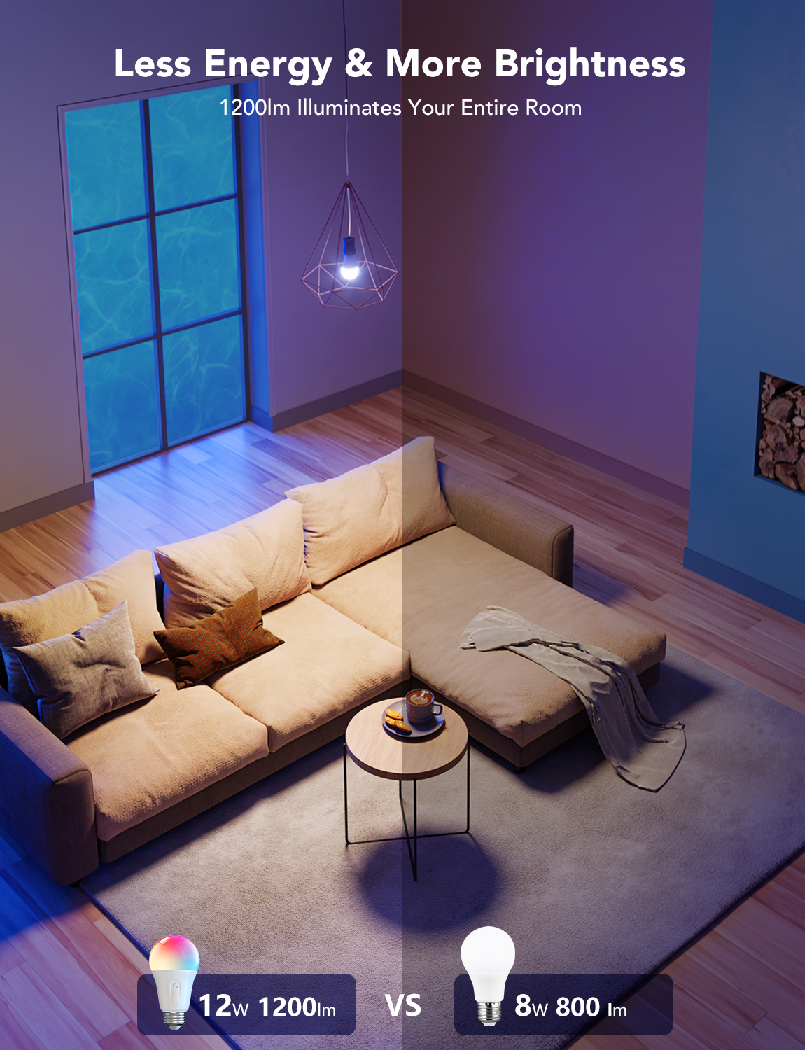 Smart LED Night Light Bulb H600A ?C Warm Lighting - Image 14