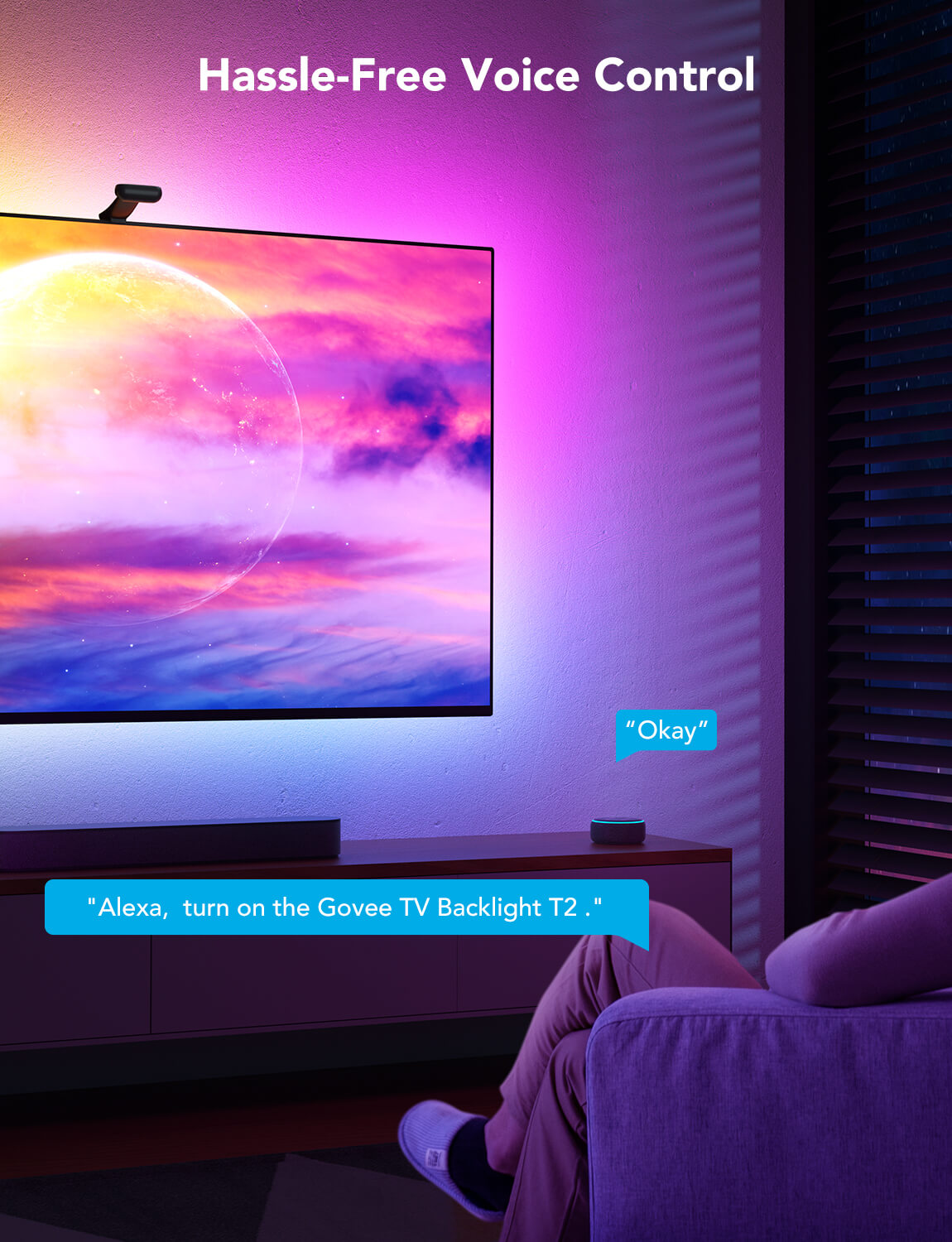 Govee Envisual TV LED Backlight T2 with Dual Cameras - Image 9