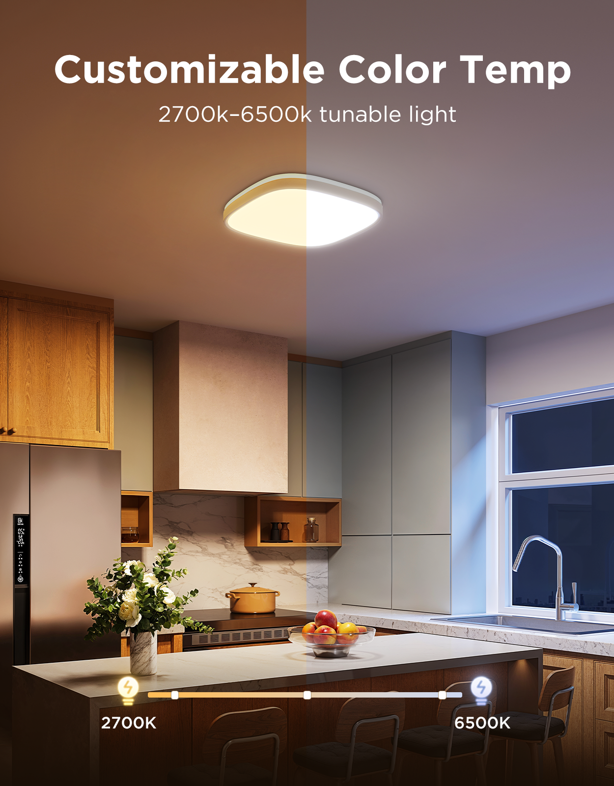 Govee 12-Inch Smart Round & Square Ceiling Lights - Image 26