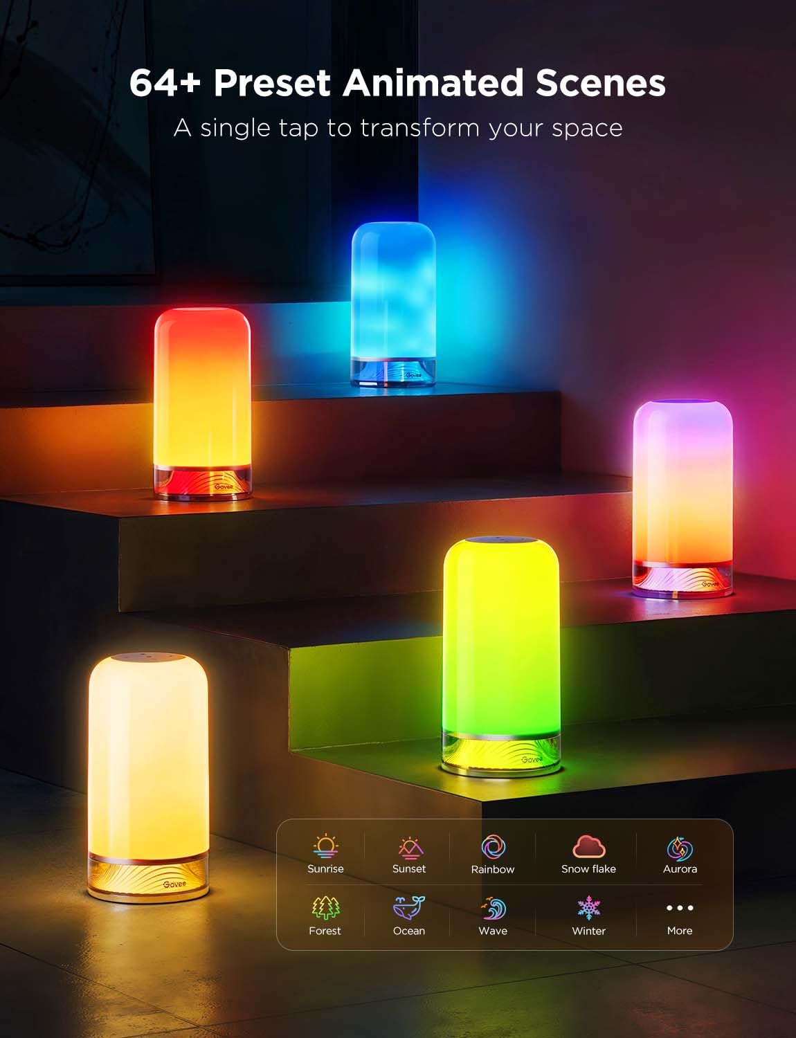 Govee LED Table Lamp 2: Dimmable Touch Lamps - Image 3