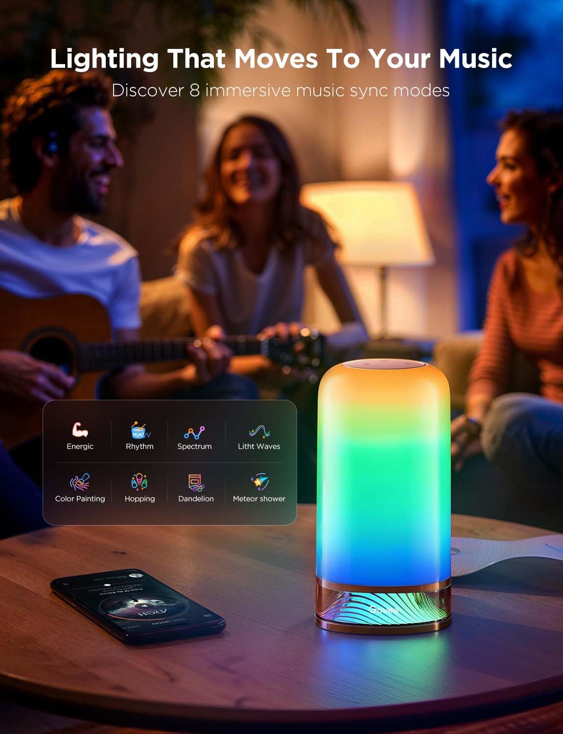 Govee LED Table Lamp 2: Dimmable Touch Lamps - Image 6