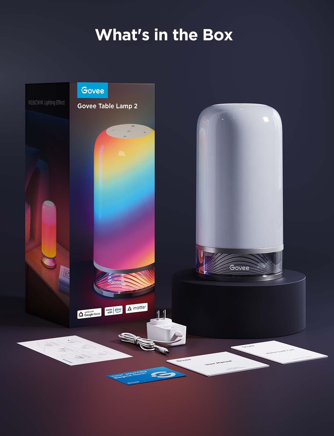 Govee LED Table Lamp 2: Dimmable Touch Lamps - Image 9