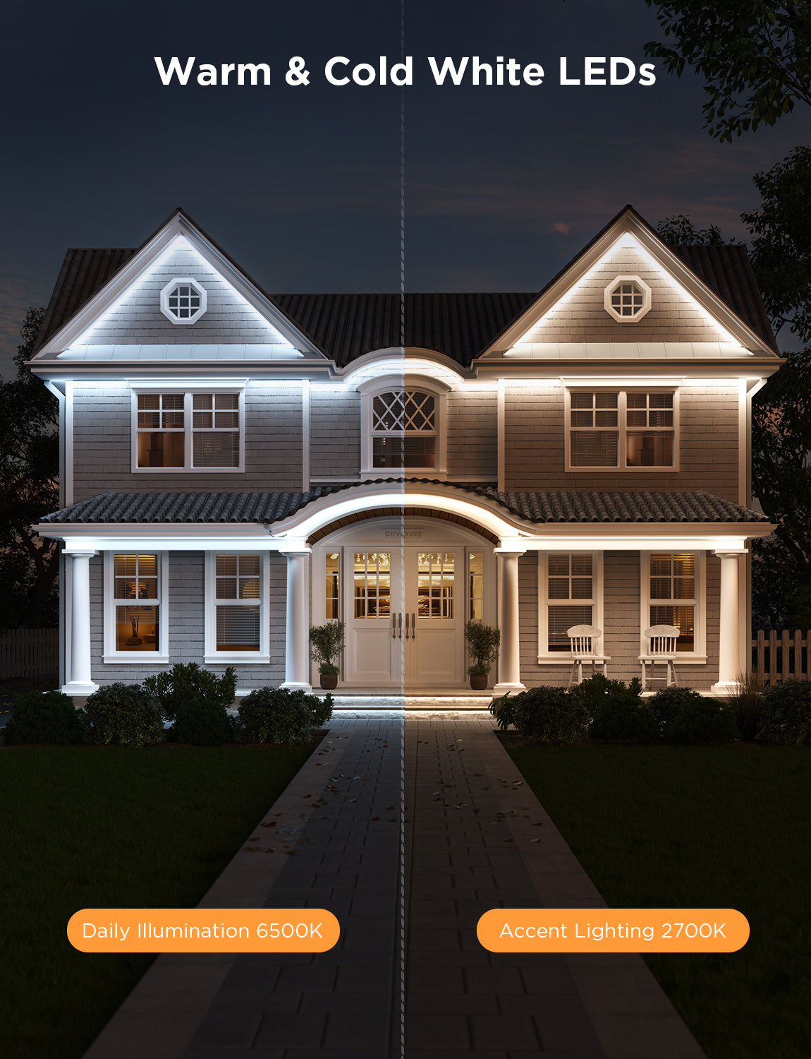 Govee RGBICWW Outdoor LED Strip Lights - Image 3
